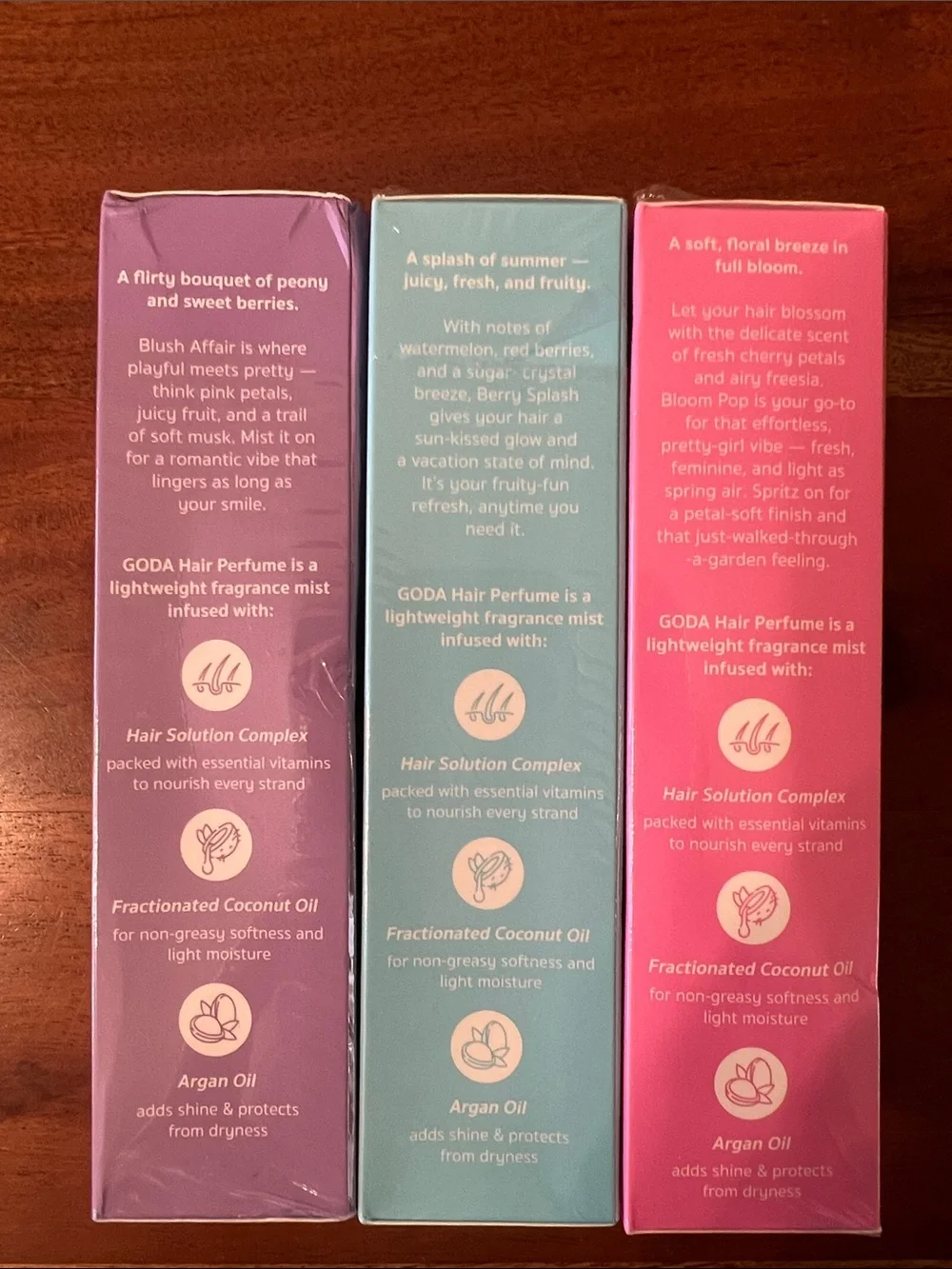 BLUSH Affair BERRY Splash BLOOM Pop - Hair Perfume